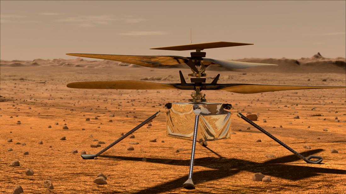 Ingenuity - drone - ελικόπτερο - NASA - JPL