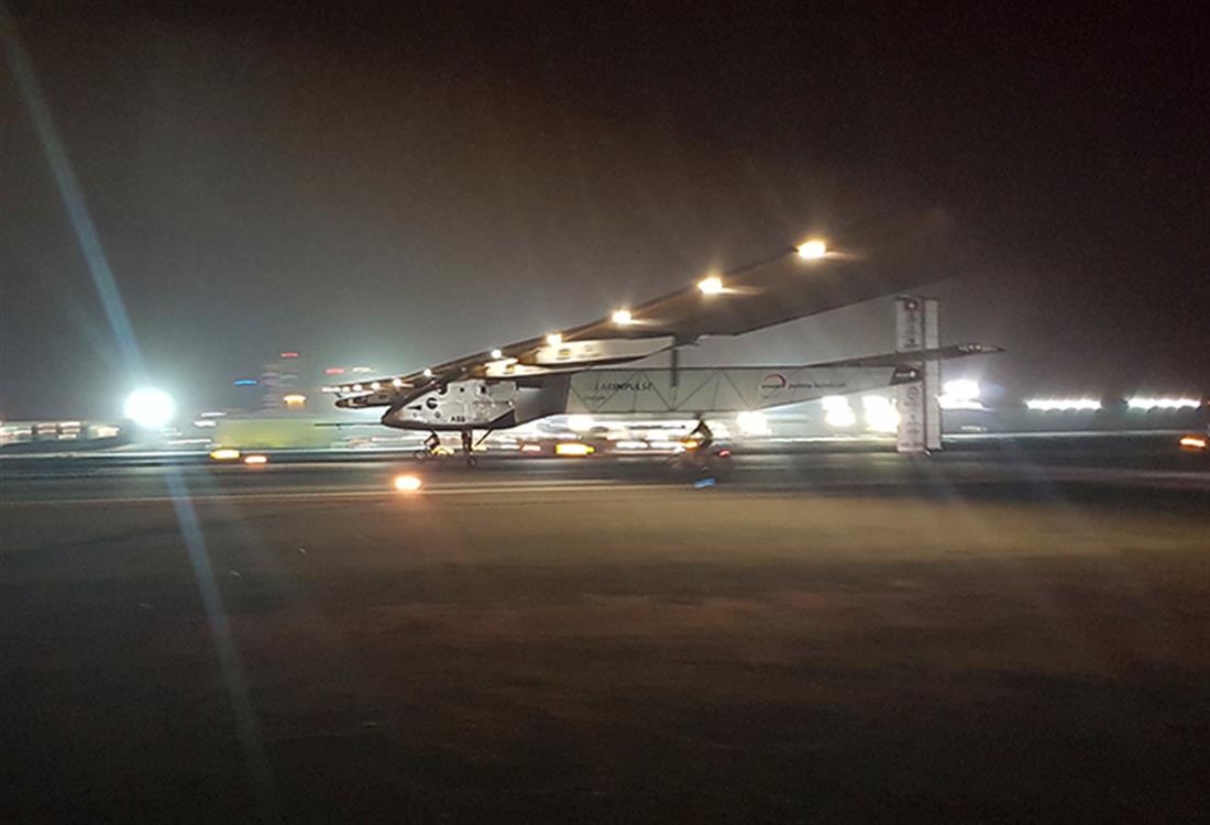 AP - Solar Impulse 2 - ταξίδι - Άμπου Ντάμπι