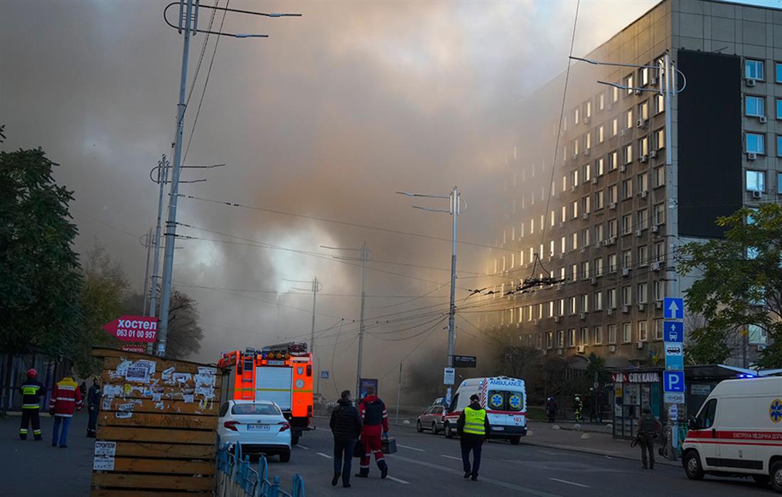 AP - Ουκρανία - Κίεβο - εκρήξεις