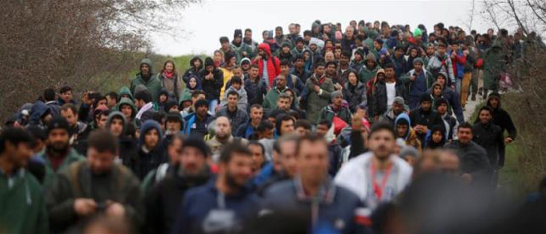 Πρόσφυγες - Ειδομένη - Σκόπια - πορεία
