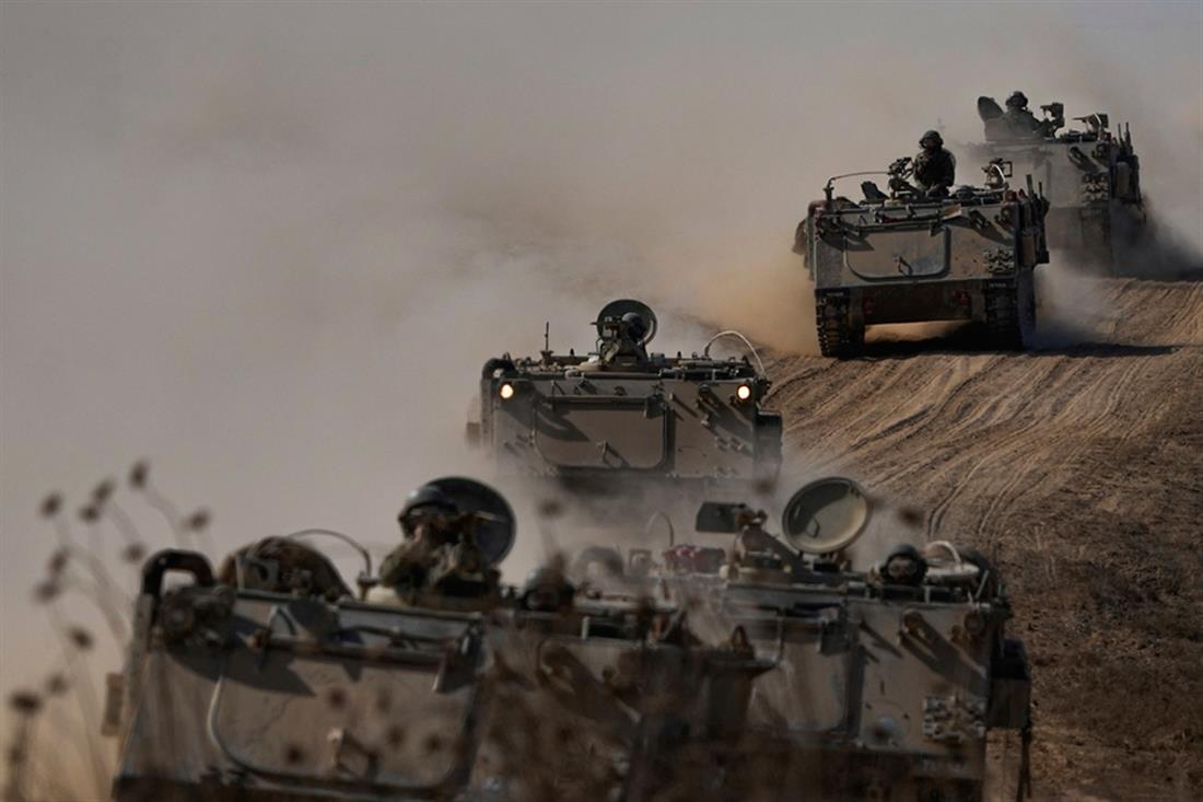 Ισραήλ - τανκς - χερσαίες δυνάμεις - Γάζα