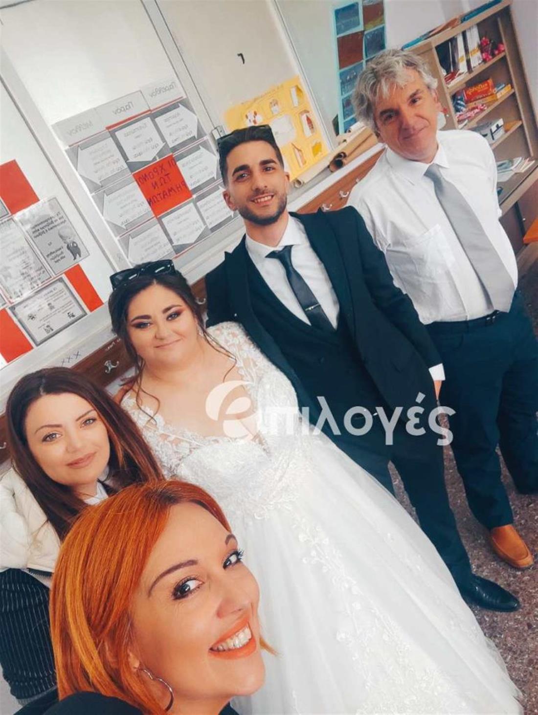 Σέρρες - εκλογές - νύφη και γαμπρός