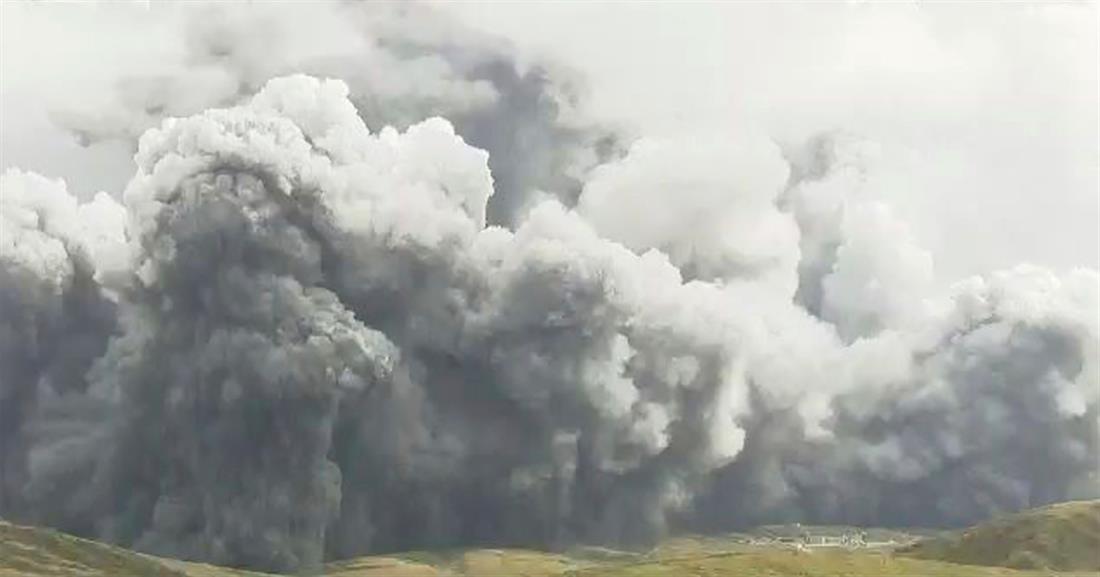 AP - Ιαπωνία - έκρηξη ηφαιστείου - Όρος Άσο