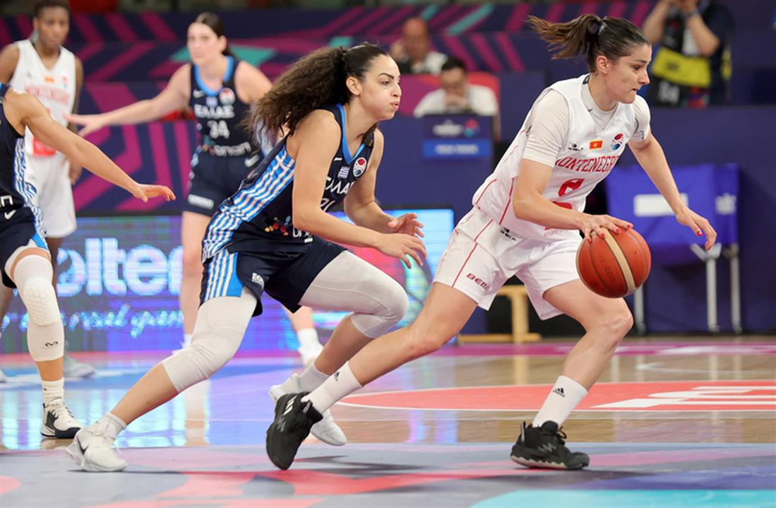 Eurobasket - Ελλάδα - Μαυροβούνιο - Εθνική ομάδα γυναικών
