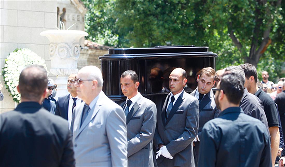 Παύλος Γιαννακόπουλος - κηδεία