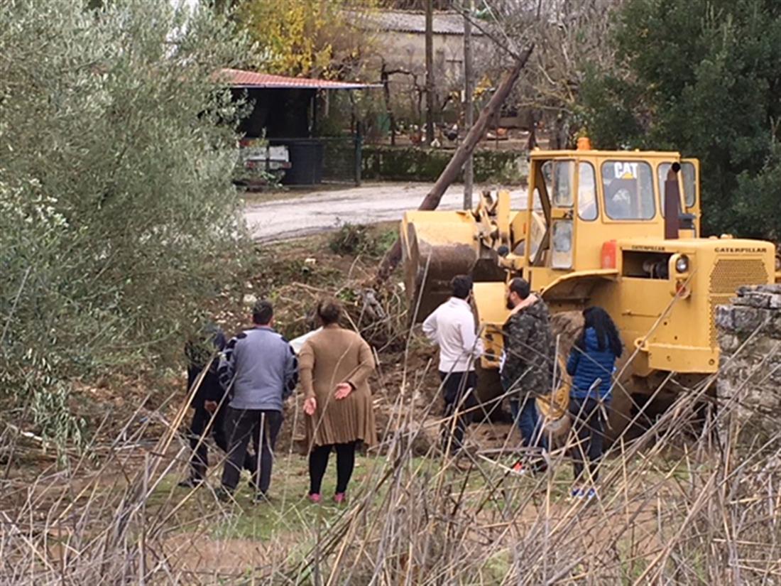 κακοκαιρία - Εθνική οδός Αντιρρίου -  Ιωαννίνων - Φραγκουλέικα - φαράγγι Κλεισούρας