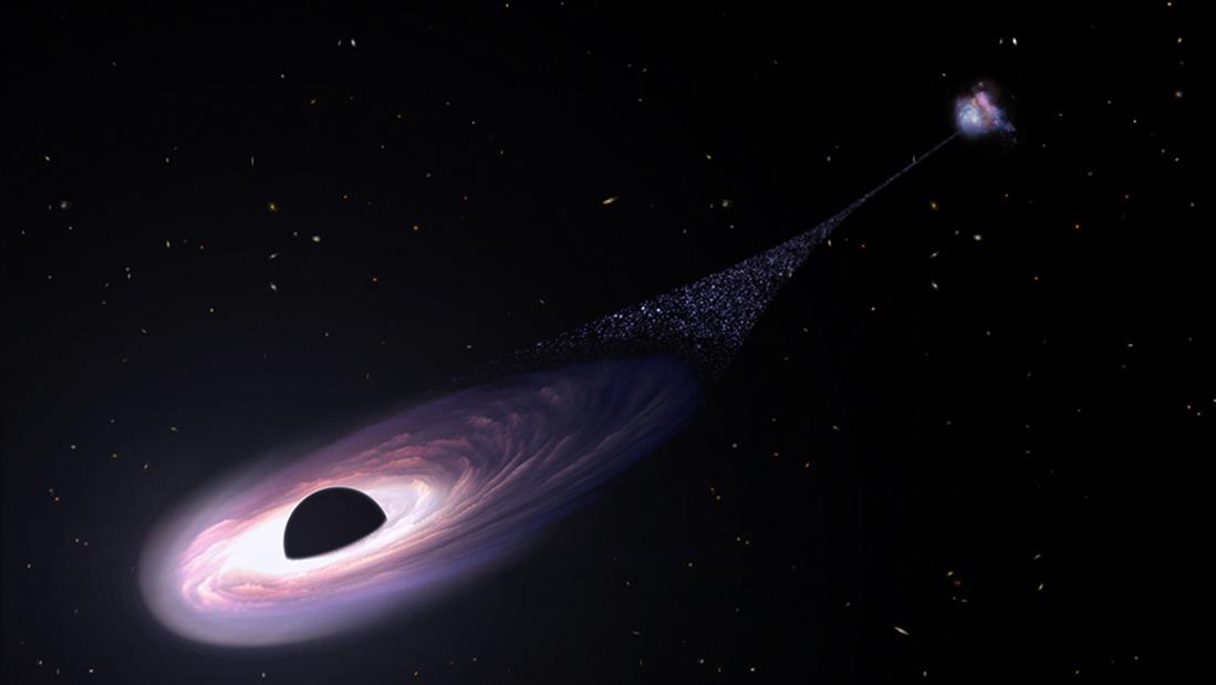 Διάστημα - μαύρη τρύπα - τηλεσκόπιο Hubble