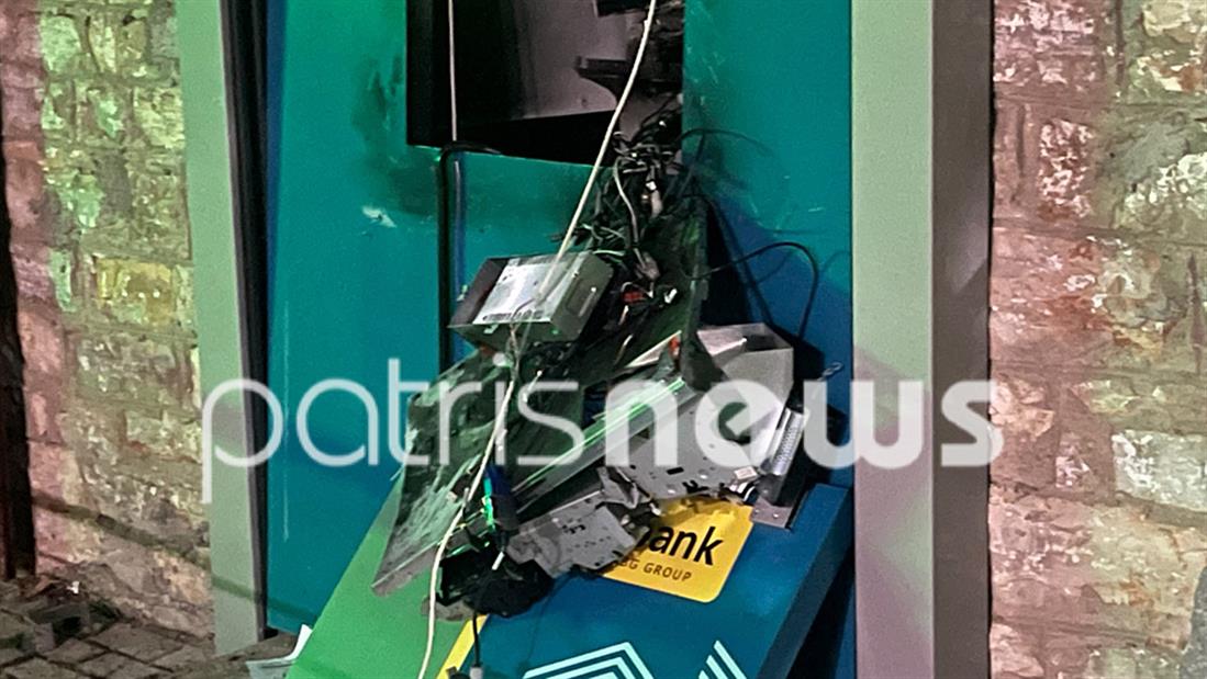 Έκρηξη σε ATM - Ηλεία