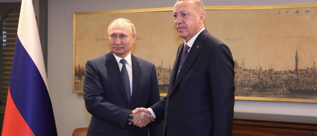 AP - Βλαντιμίρ Πούτιν - Ταγίπ Ερντογάν - Κωνσταντινούπολη - Turkish Stream