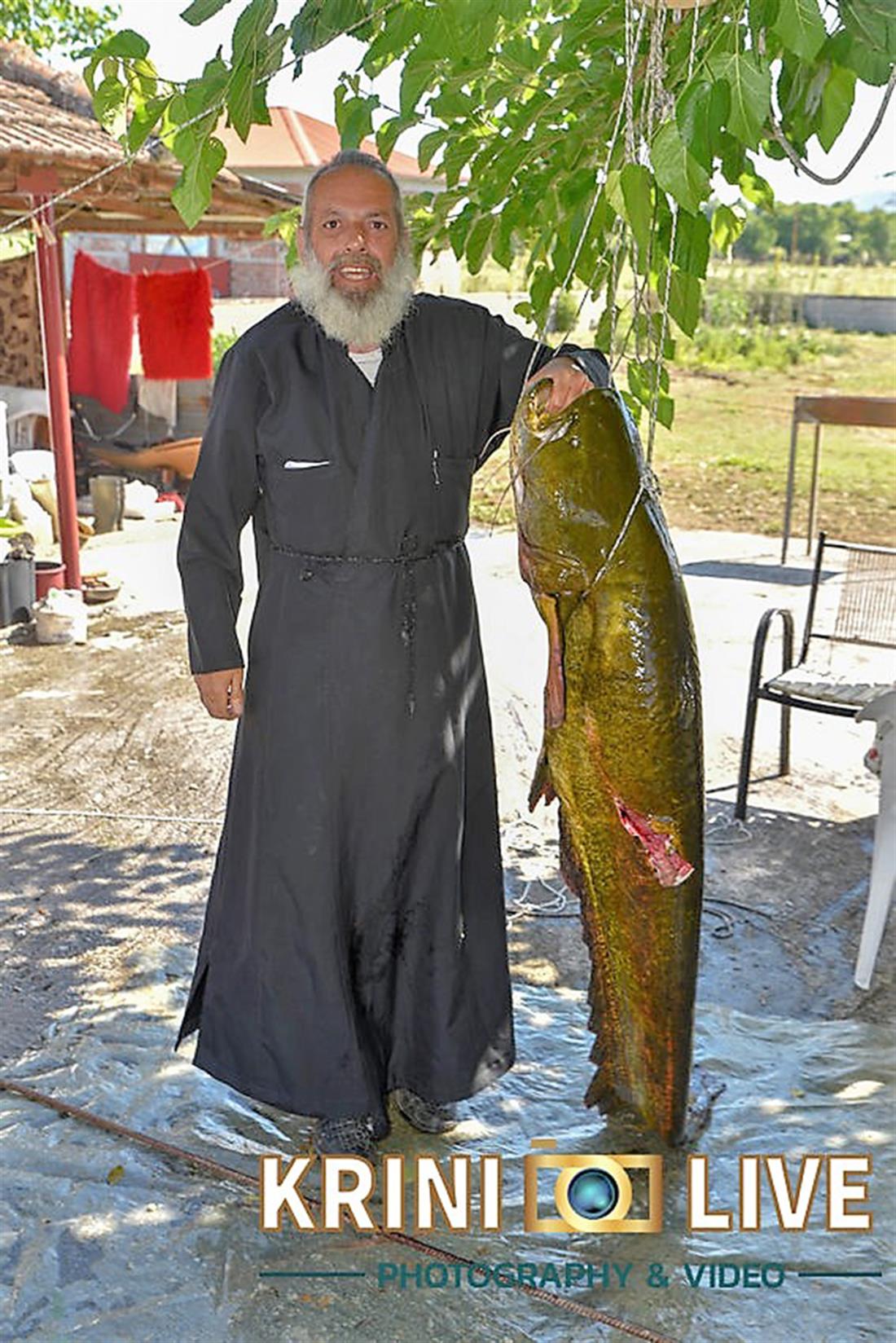 Ψάρι - 35 κιλά - Πηνειός ποταμός - Τρίκαλα