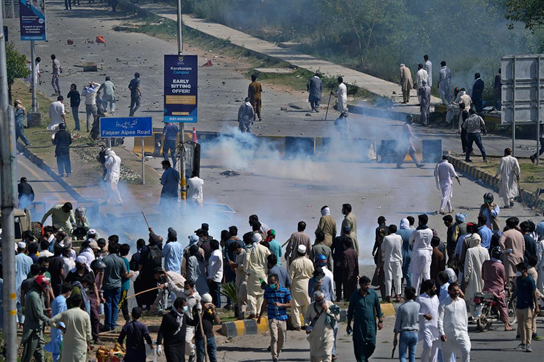 AP - Πακιστάν - διαδηλώσεις