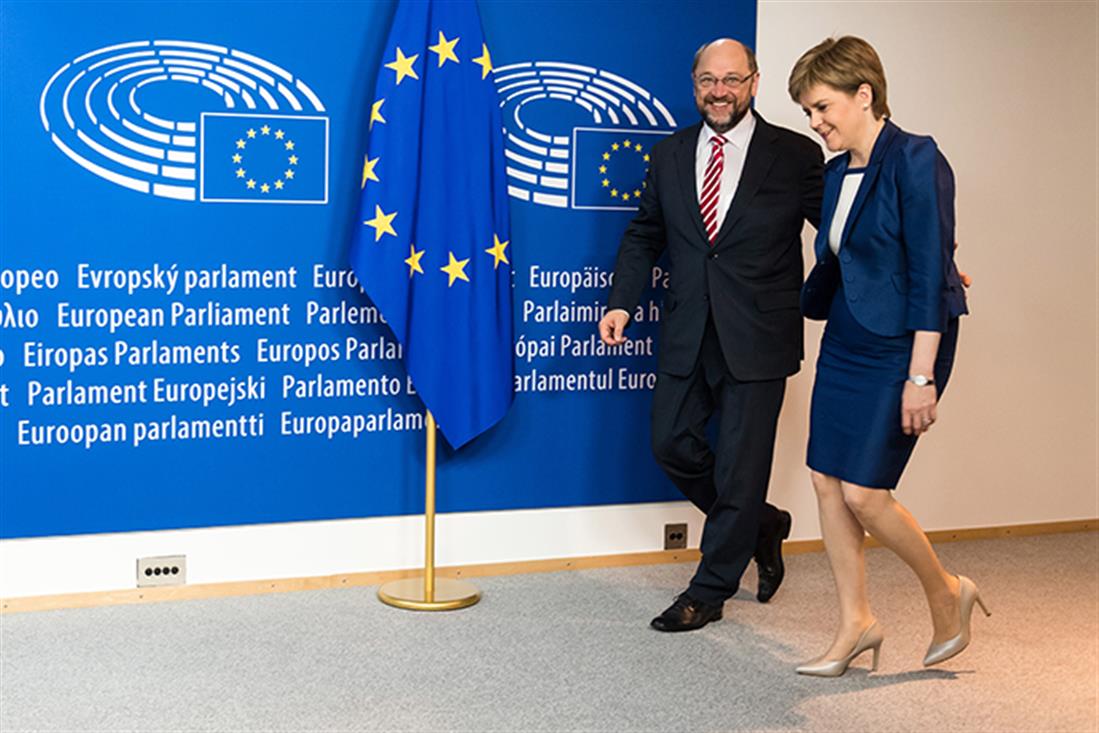 Nicola Sturgeon - Martin Schulz