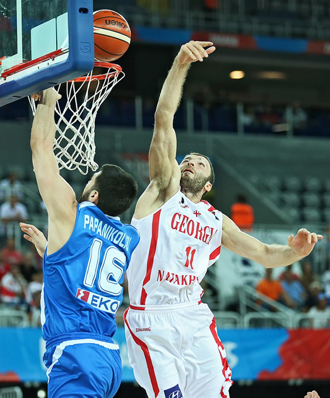 Eurobasket - Γεωργία - Ελλάδα - αγώνας