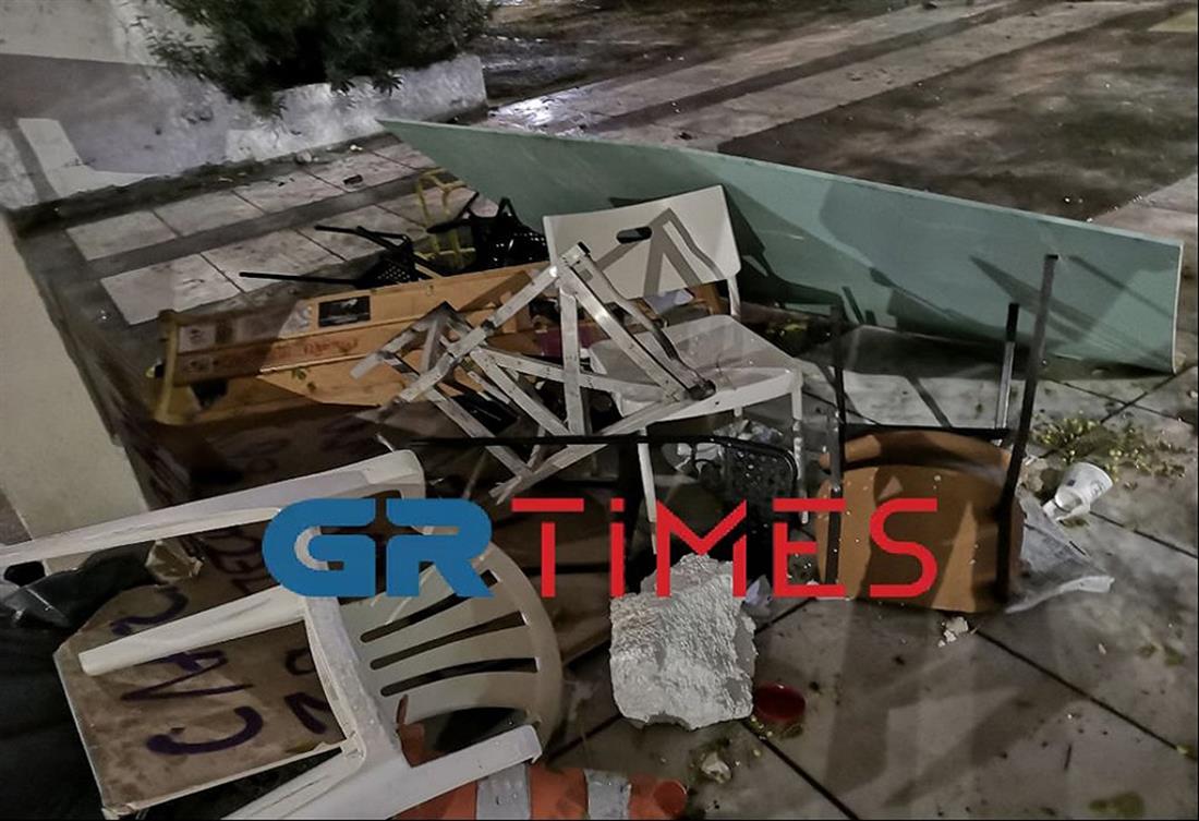 Θεσσαλονίκη - ΑΠΘ - καταστροφές