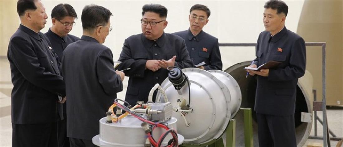 Κιμ - Βόρεια Κορέα - βόμβα υδρογόνου