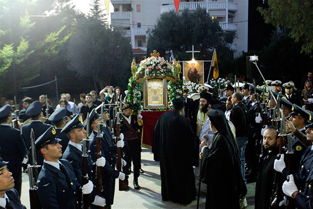 ΥΠΟΔΟΧΗ - ΕΙΚΟΝΑ - ΠΑΝΑΓΙΑ ΣΟΥΜΕΛΑ - ΜΑΡΟΥΣΙ - Γιώργος Πατούλης