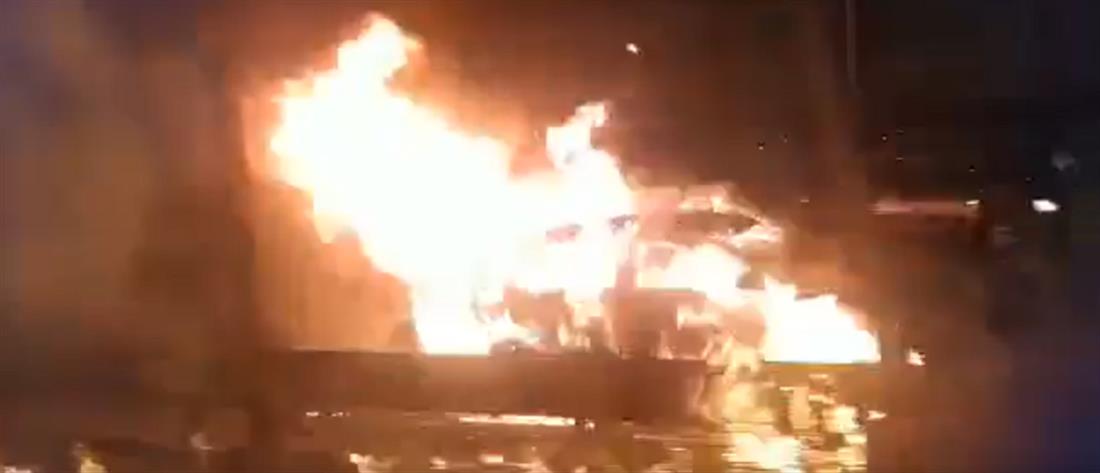 Θεσσαλονίκη: έκαψε κλεμμένο φορτηγό και…δασύλλιο
