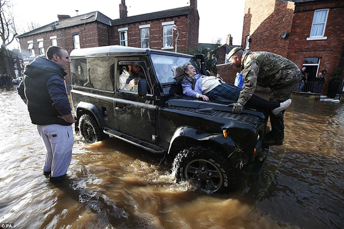 πλημμύρες - Μεγάλη Βρετανία