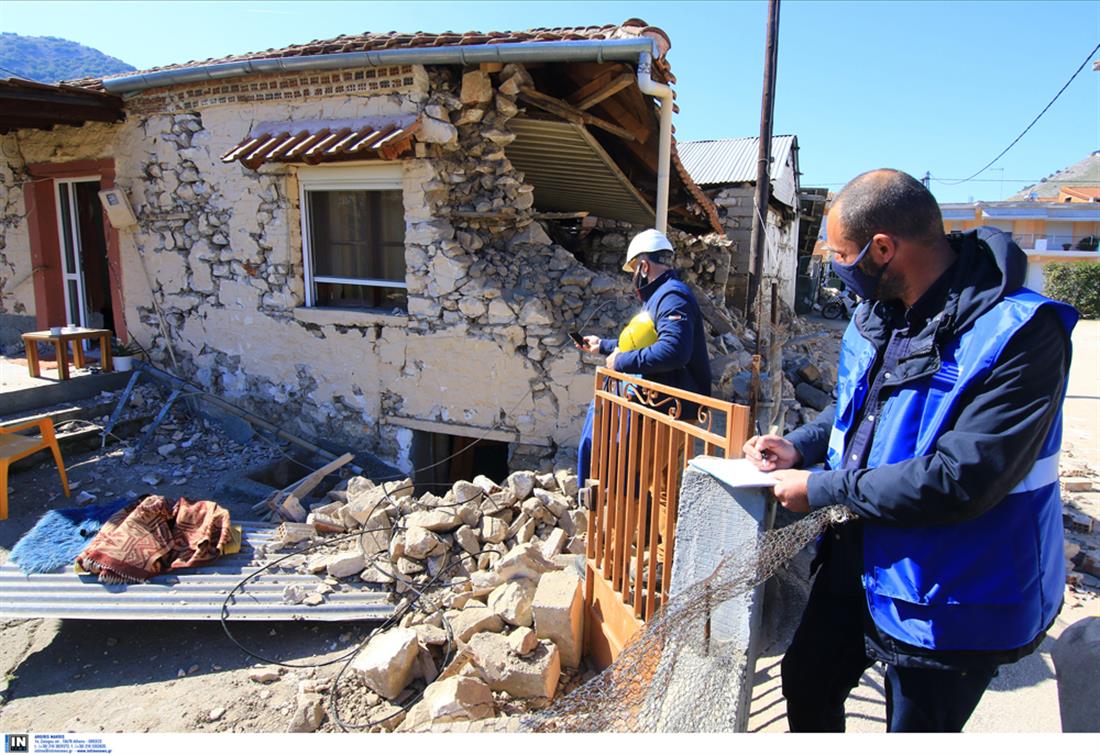 Δαμάσι - σεισμός - έλεγχοι κτιρίων