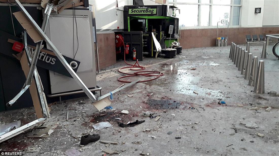 Βρυξέλλες - Ζάβεντεμ - αεροδρόμιο - τρομοκρατία - επίθεση - ISIS - ΙΚ - Ισλαμικό Κράτος - καταστροφές - ζημίες