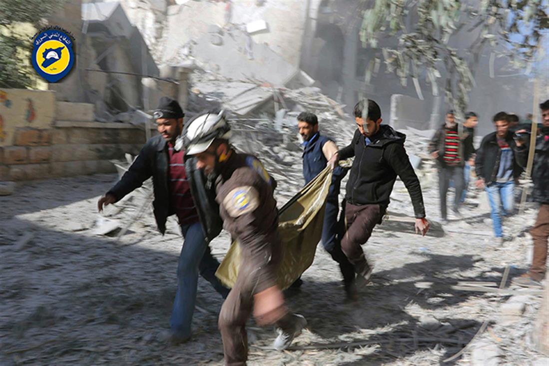 AP - Συρία - Χαλέπι - καταστροφές