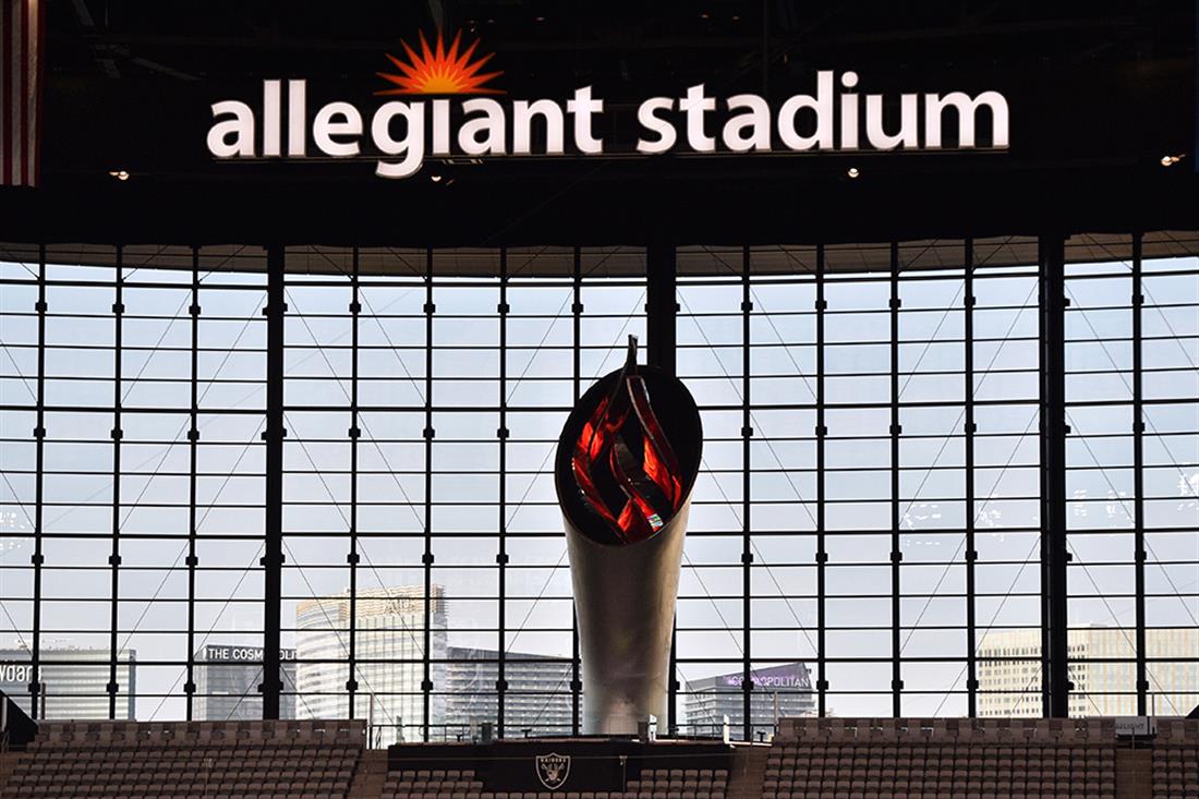 AP - Las Vegas Raiders - Allegiant Stadium - 3D εκτυπωτής - αναμνηστικός δαυλός