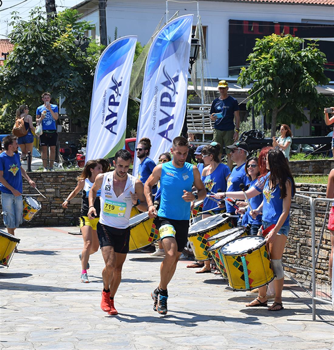 Olympus Marathon 2017 - διεθνής αγώνας ορεινού τρεξίματος - Φυσικό Μεταλλικό νερό ΑΥΡΑ