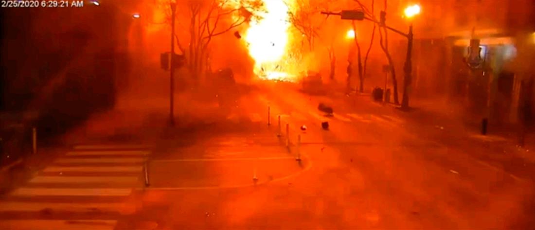 Νάσβιλ: Η στιγμή της έκρηξης και ο δράστης που ανατινάχθηκε (βίντεο)