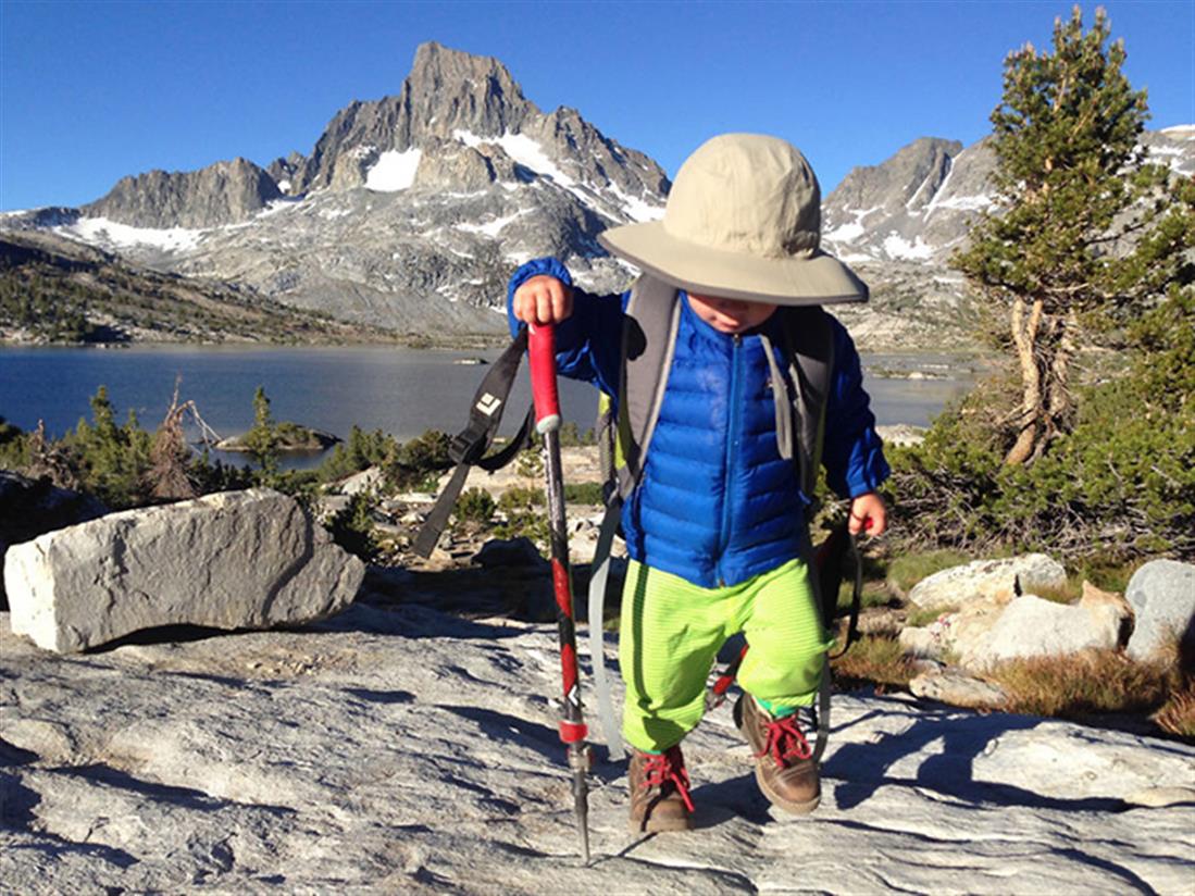Ορειβάτης 2 ετών - Καλιφόρνια
