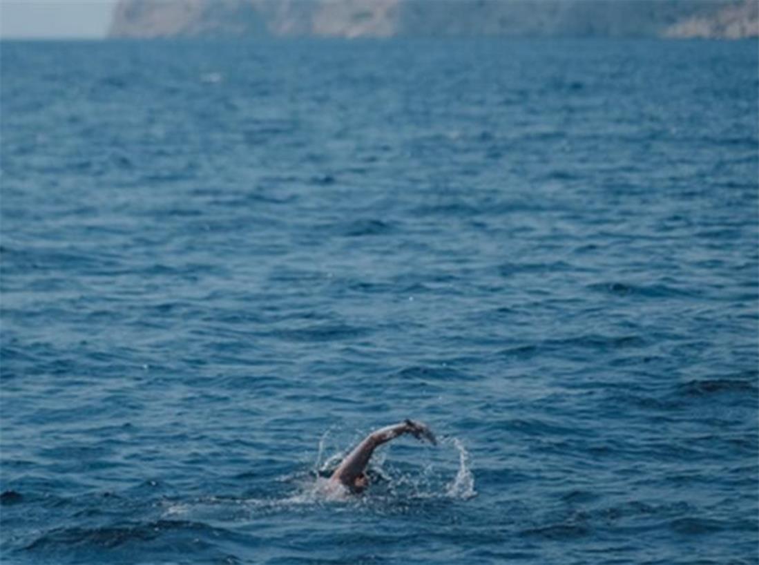 Βέλγος - κολύμβηση - 131χλμ -  Κορινθιακό - παγκόσμιο ρεκόρ