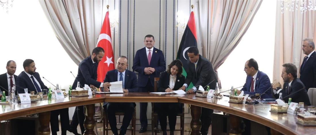Μεβλούτ Τσαβούσογλου - Τουρκία - Λιβύη - συμφωνία