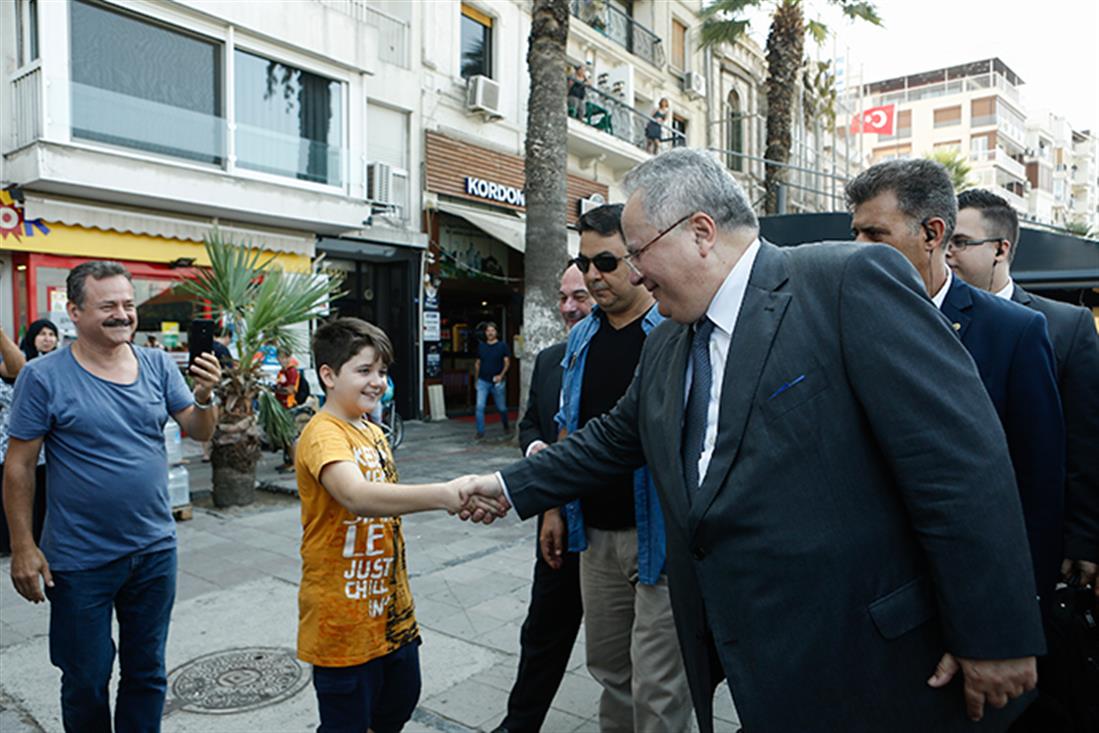 Εγκαίνια - Ελληνικό προξενείο - Σμύρνη -  Κοτζιάς - Τσαβούσογλου