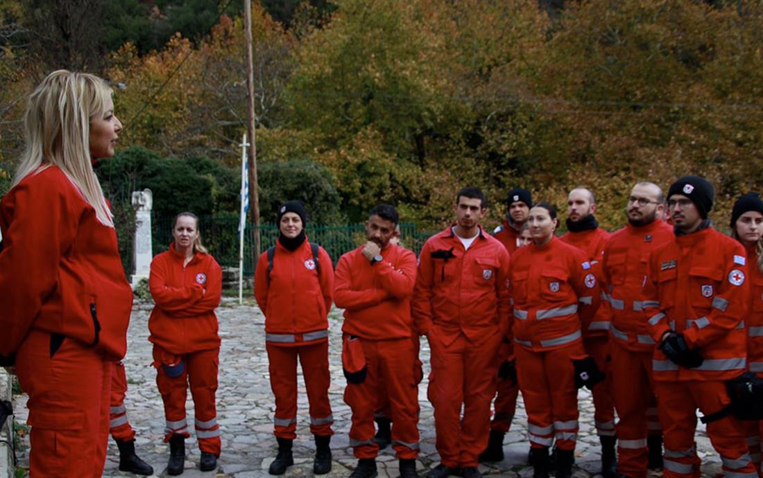 Ελληνικός Ερυθρός Σταυρός - εκπαίδευση εθελοντών Σαμαρειτών-Διασωστών - Λιβάρτζι - Αχαΐα