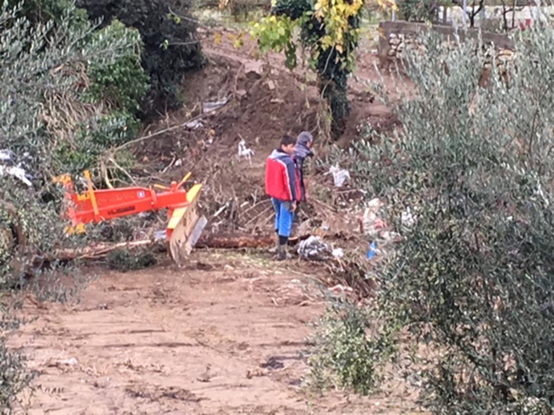 κακοκαιρία - Εθνική οδός Αντιρρίου -  Ιωαννίνων - Φραγκουλέικα - φαράγγι Κλεισούρας