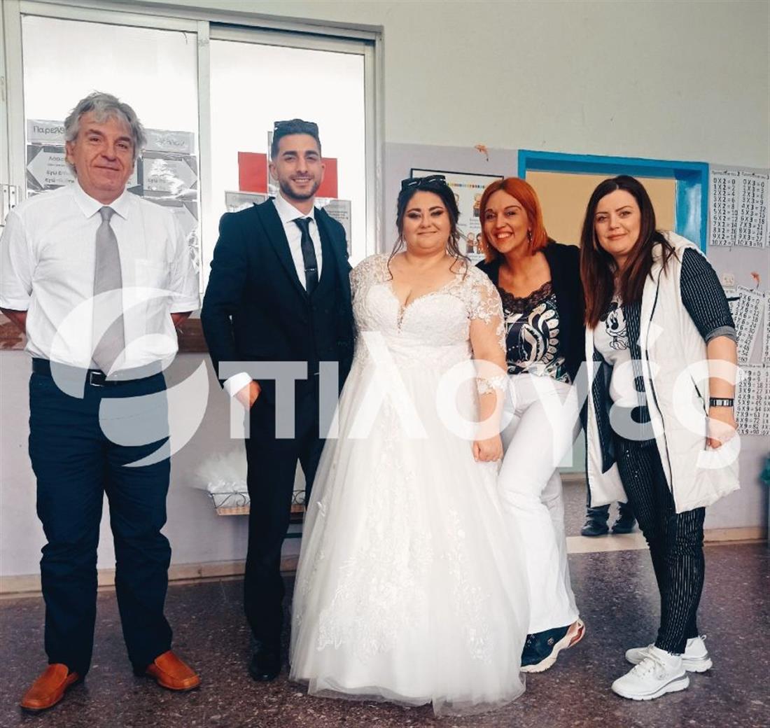 Σέρρες - εκλογές - νύφη και γαμπρός