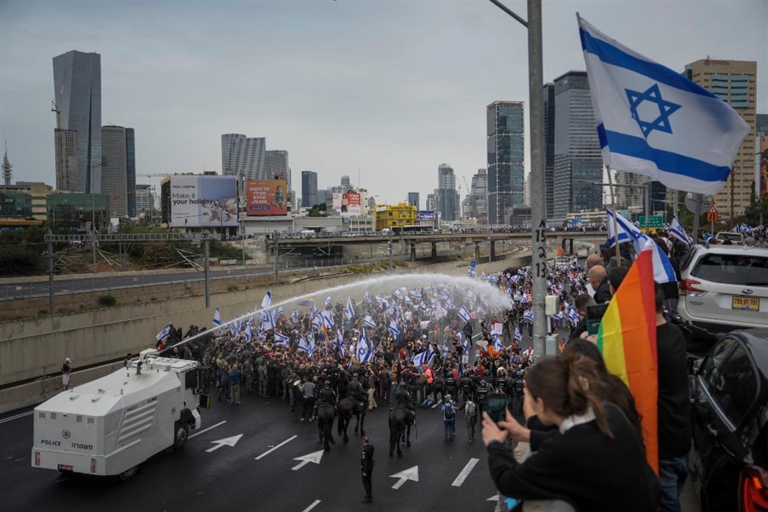AP - Ισραήλ - διαδηλώσεις