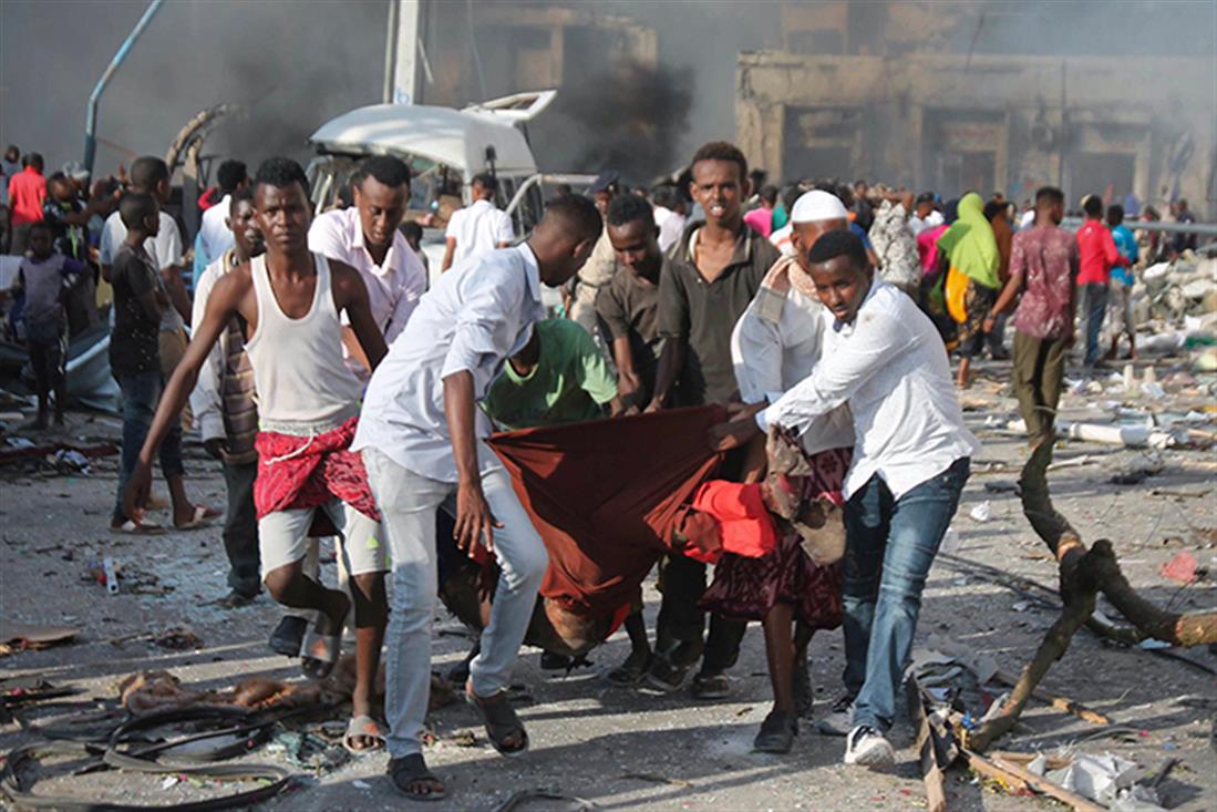 Επίθεση αυτοκτονίας - έκρηξη - Σομαλία