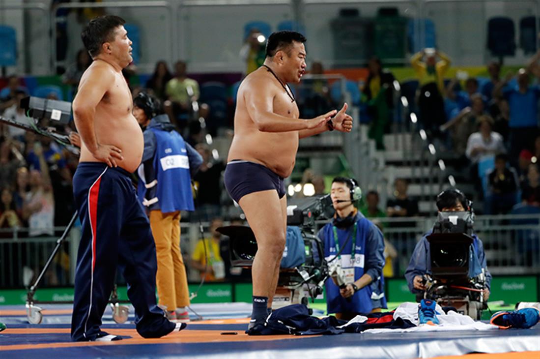 AP - Ρίο 2016 - Μογγολία - ελευθέρα πάλη