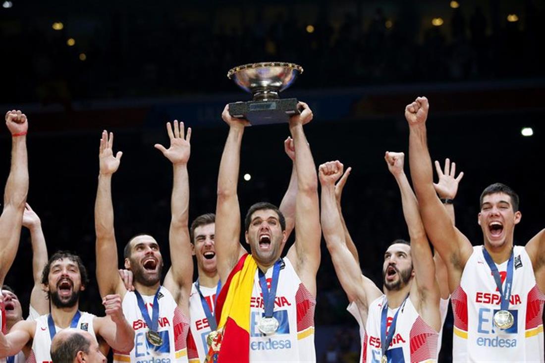 Eurobasket 2015  - Ισπανία - πανηγυρισμοί