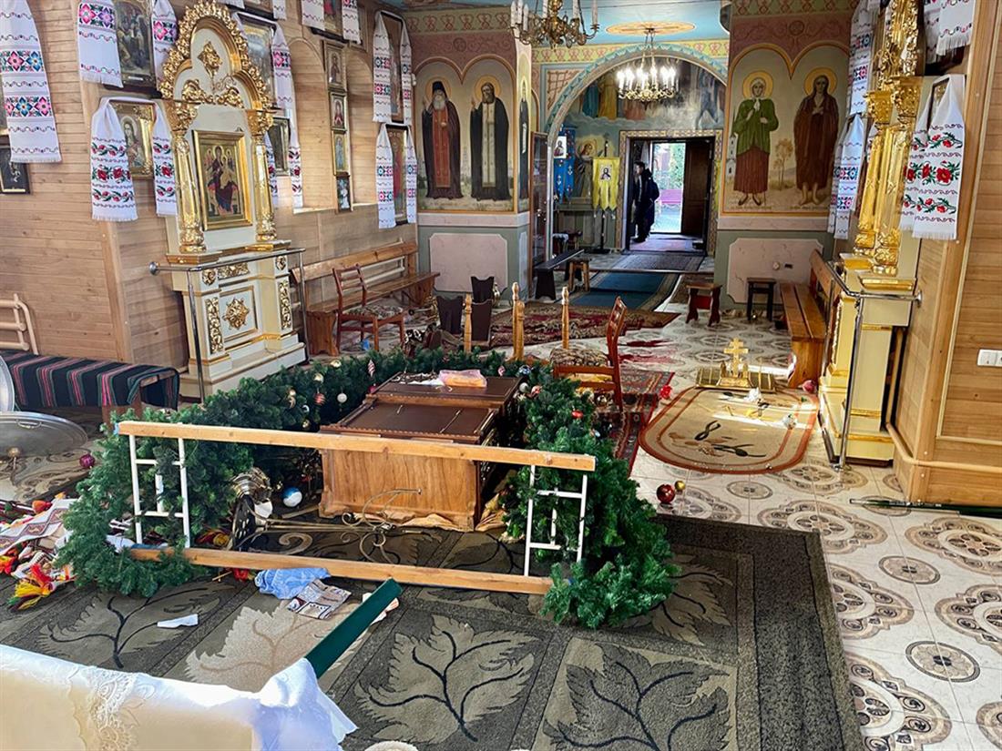 Επίθεση με μαχαίρι - ναός - Βίνιτσα - Ουκρανία