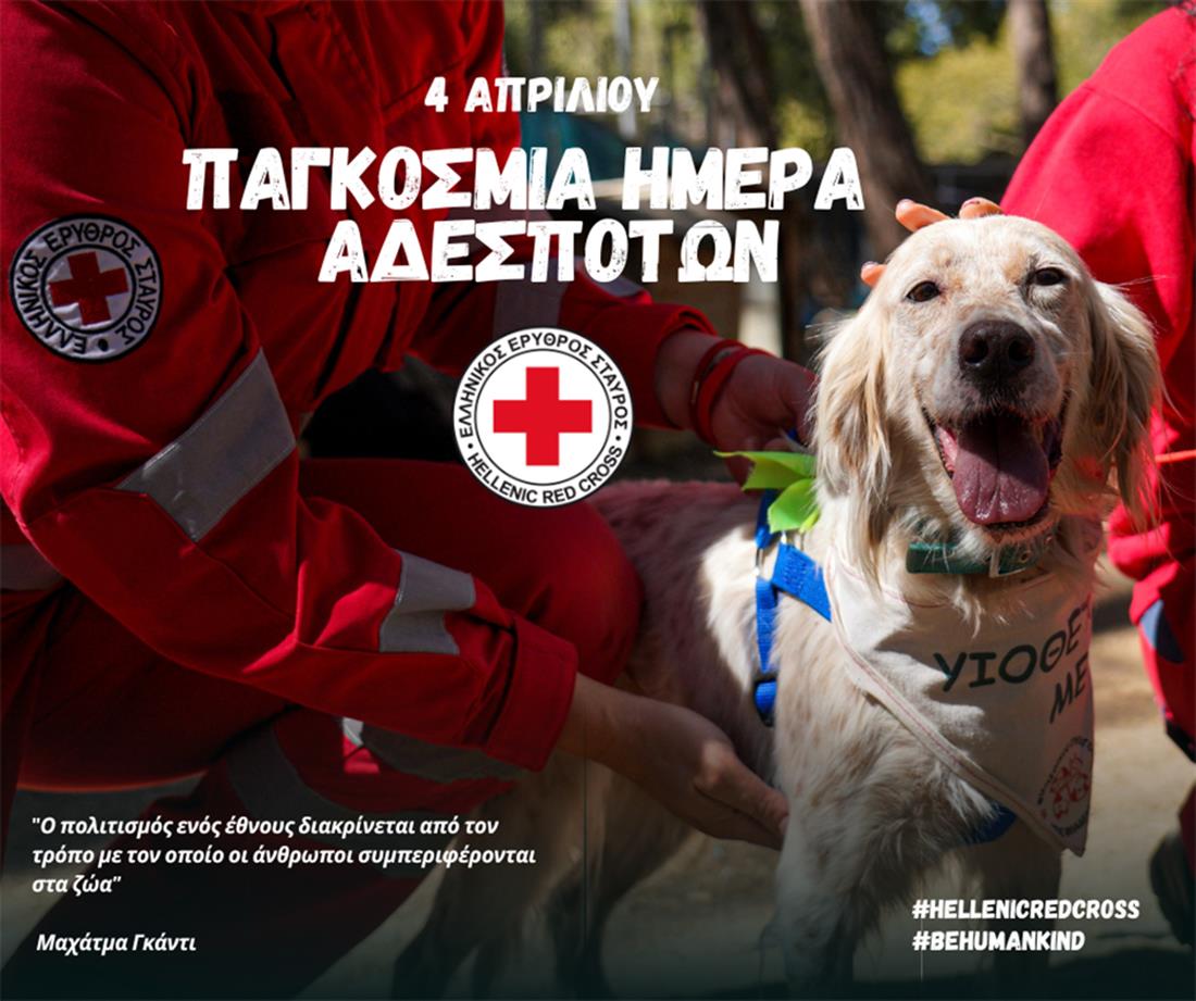 Ελληνικός Ερυθρός Σταυρός - αδέσποτα ζώα - Φιλοζωικός Σύλλογος Νέας Φιλαδέλφειας