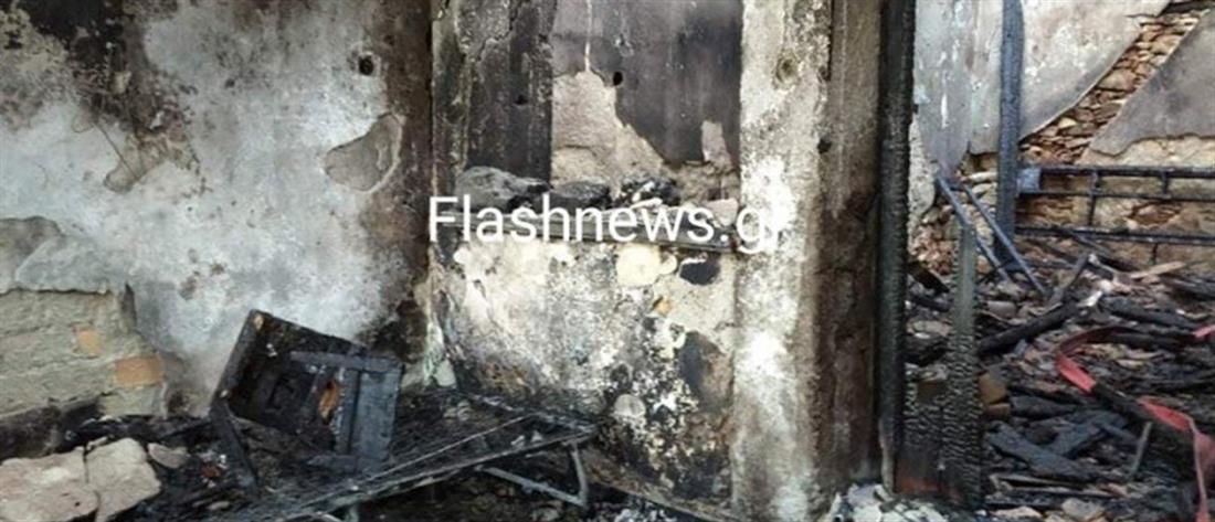 Χανιά: Άστεγος κάηκε ζωντανός σε εγκαταλελειμμένο κτήριο (εικόνες)