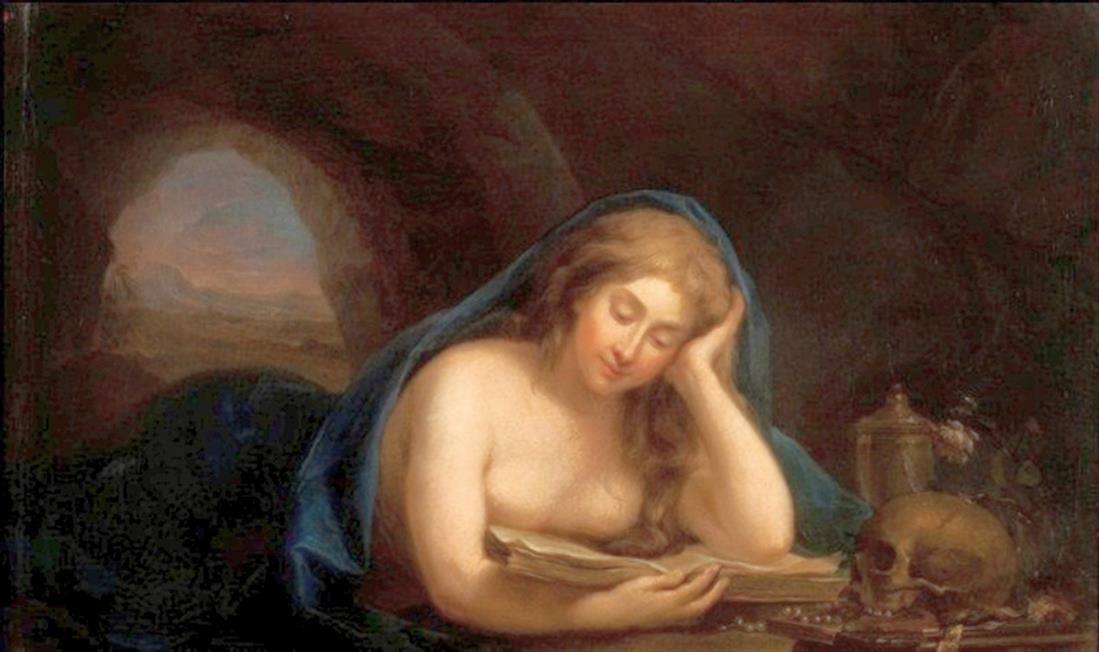 Η Μαγδαληνή που διαβάζει ξαπλωμένη - Κορέτζιο