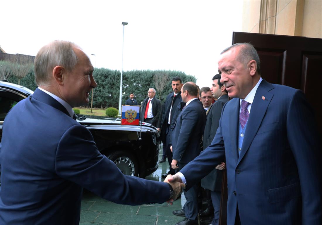 AP - Βλαντιμίρ Πούτιν - Ταγίπ Ερντογάν - Κωνσταντινούπολη - Turkish Stream