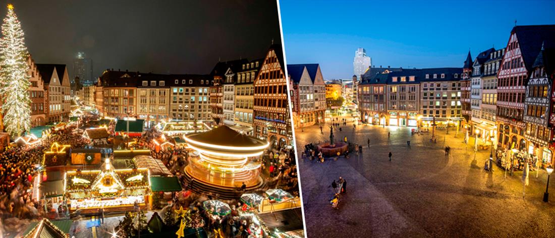 Χριστούγεννα την εποχή του κορονοϊού: πώς άλλαξαν όψη οι ευρωπαϊκές πόλεις (εικόνες)