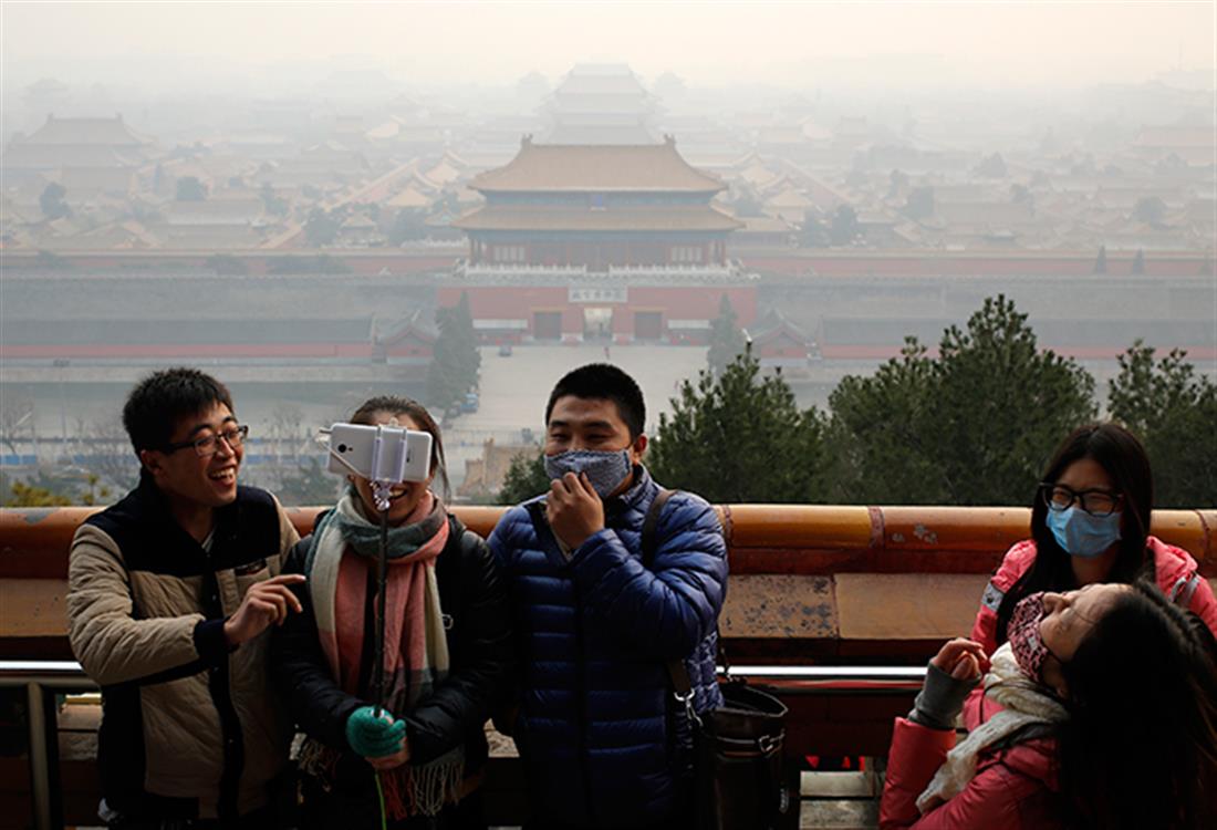 Πεκίνο - μόλυνση - κόκκινος συναγερμός