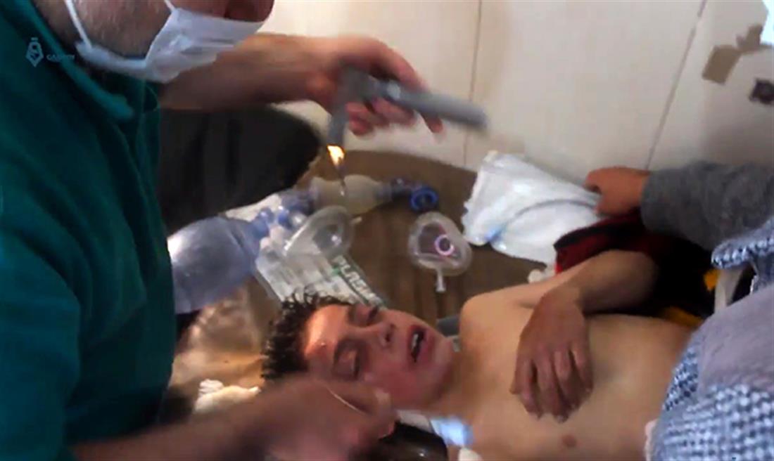 AP - Συρία - παιδιά - χημική επίθεση