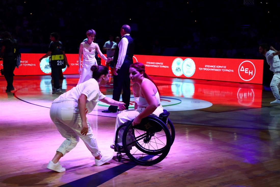 ΔΕΗ - Προολυμπιακό τουρνουά μπάσκετ - OUR“Final Countdown” Inclusive Dance