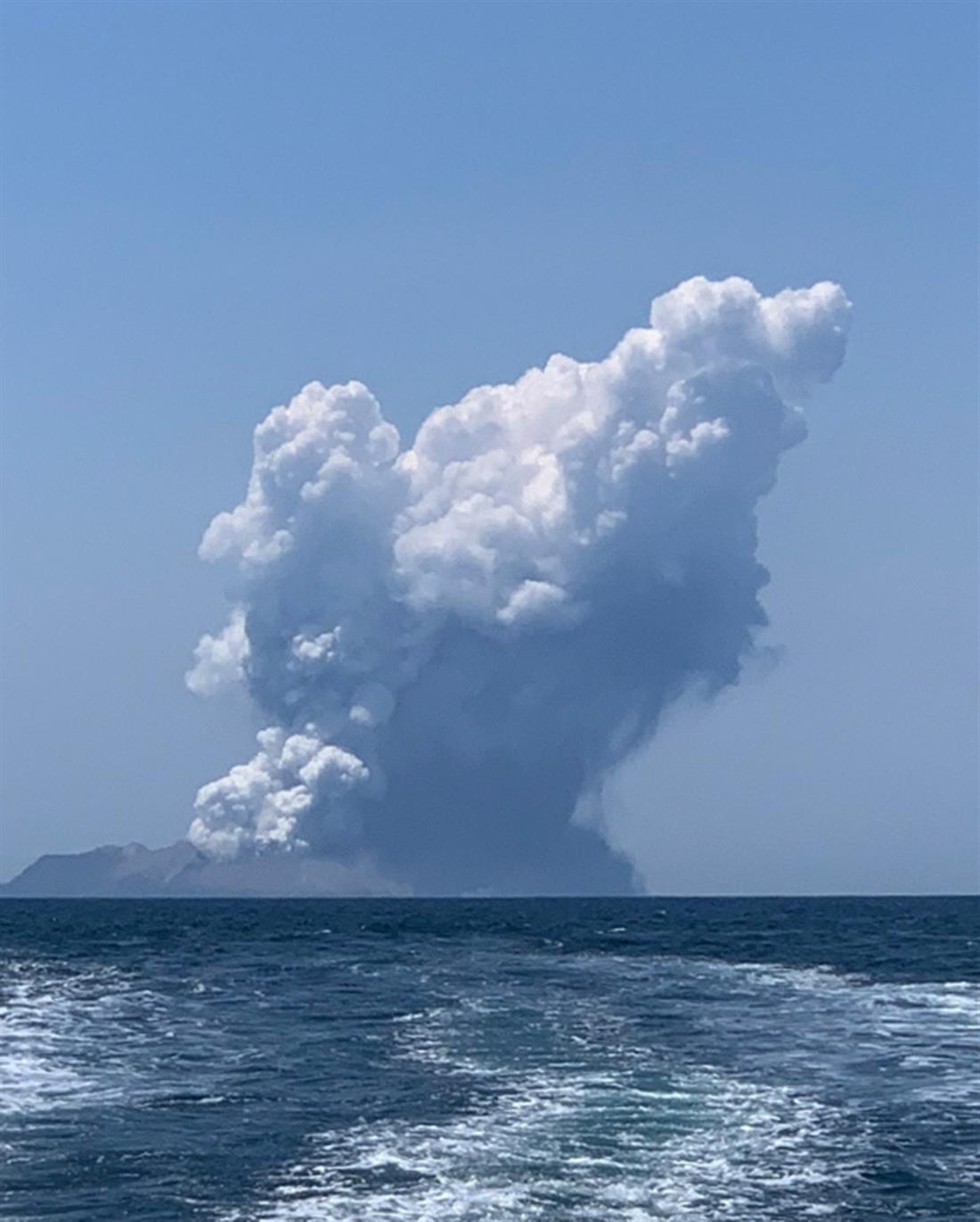 Έκρηξη ηφαιστείου - Νέα Ζηλανδία