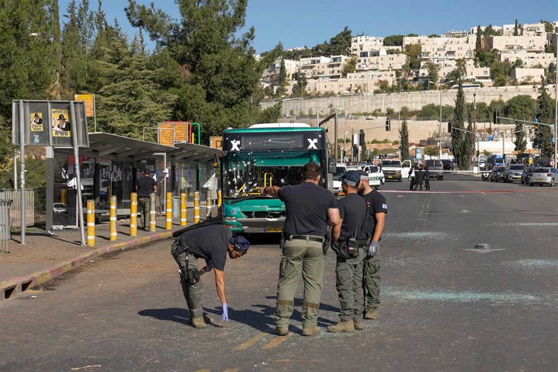 Ιερουσαλήμ - εκρήξεις  - σταθμοί λεωφορείων